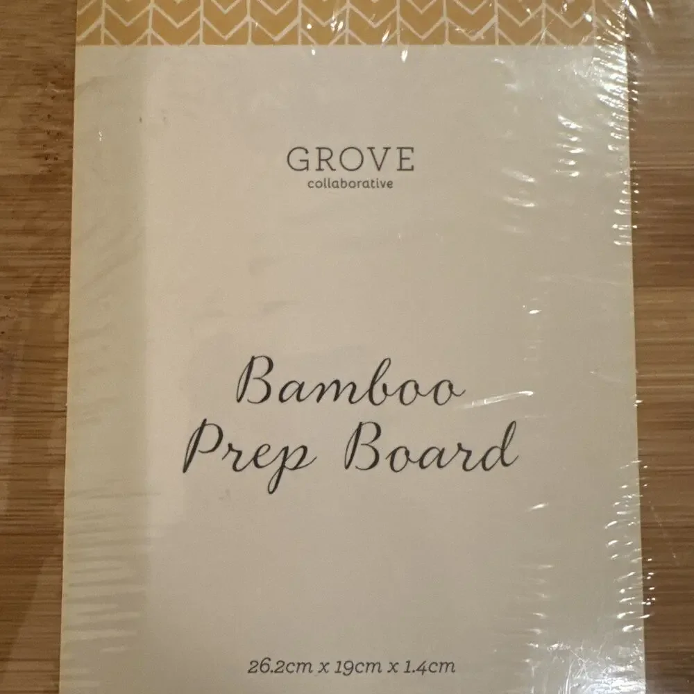 Grove Collaborative Bamboo Prep Board 10.3